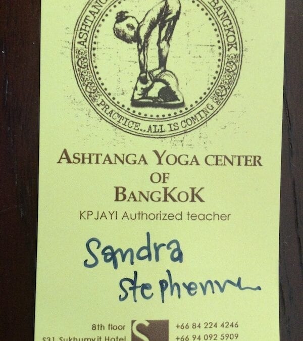 Ashtanga Yoga Practice Bangkok